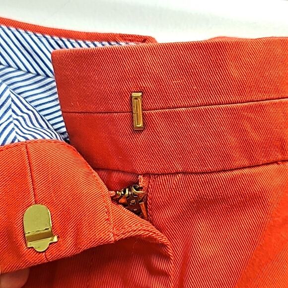 J. Crew Womens Chino Shorts 4 Pockets Beltloops Zip & Hook Closure Size 8 (NWOT) - Picture 4 of 8